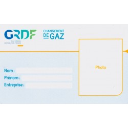 Changement de gaz Badge ID...