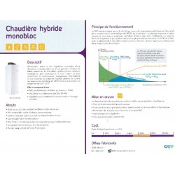 Chaudière hybride monobloc